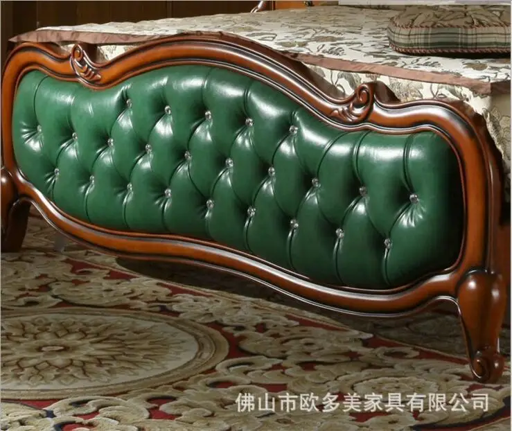 الحديثة الأمريكية الصلبة الخشب البلد نمط الأزياء نوم مجموعة الأثاث d1415