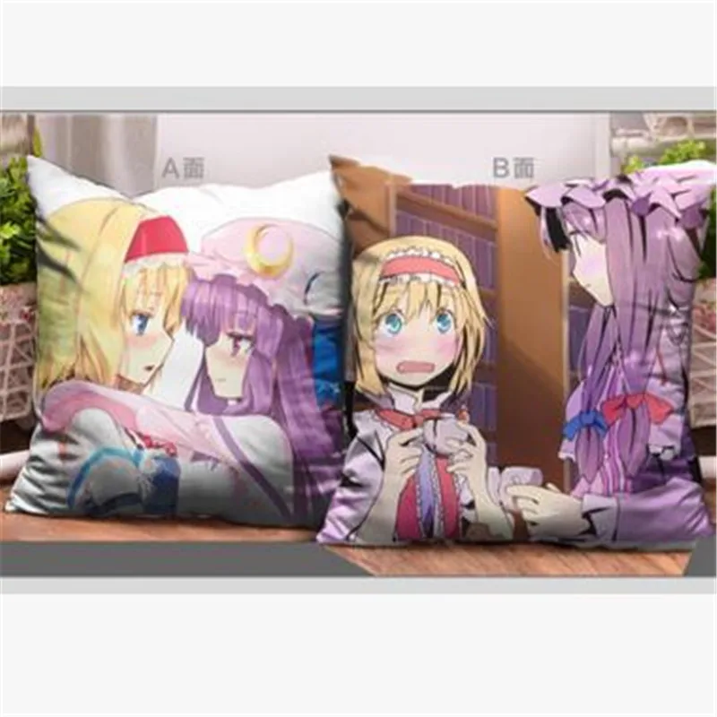 TouHou Project аниме Мультяшные подушки 43x43 см декоративная подушка мягкая