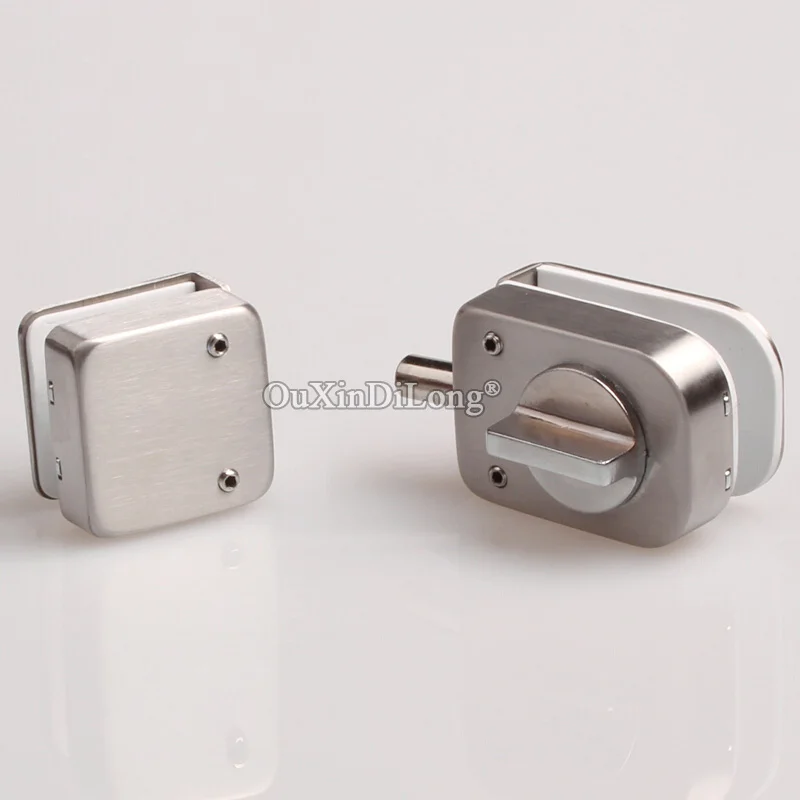 Wholesale 10PCS Glass Door Stainless Steel Lock, Bathroom Glass Door