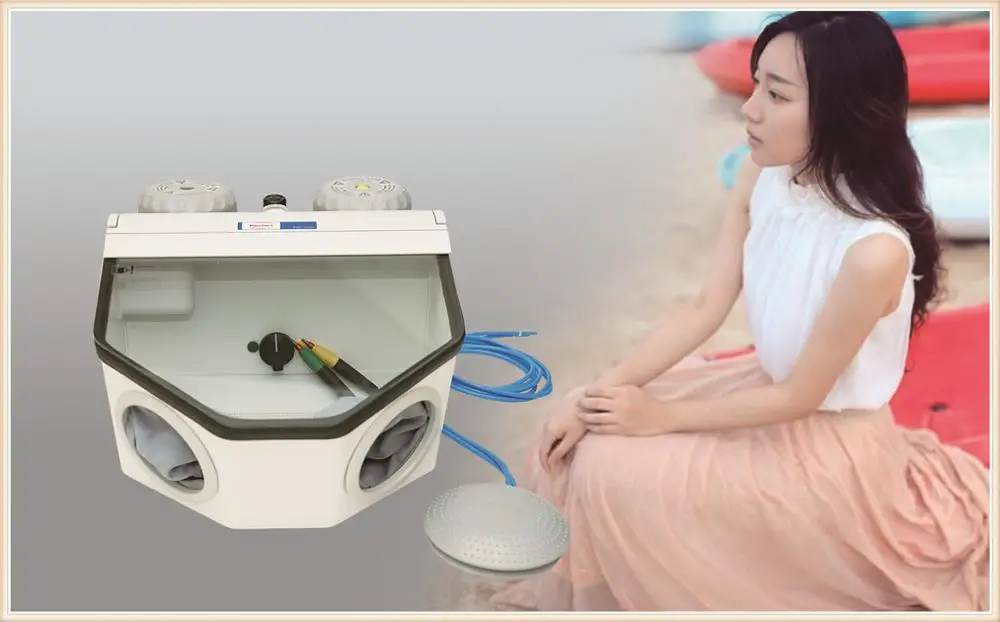 Портативный Пескоструйный Аппарат для ювелирных изделий пескоструйный аппарат электрический Пескоструйный Аппарат