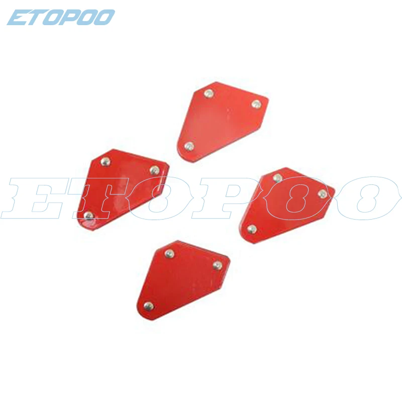 

4 Pcs/set Mini Magnetic Fixed Angle Soldering Locator Tools Without Switch Welding Accessories 9LB Triangle Welding Positioner