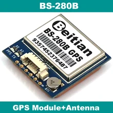 Módulo de beitian gps, chipset de RS-232 níveis gps, vcc 5.0 v, com flash de 4 m, BS-280B