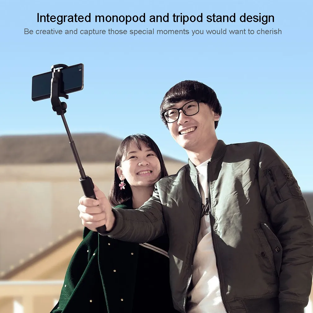 Xiaomi селфи палка для телефона Bluetooth мини штатив селфи с беспроводным пультом дистанционного спуска затвора для iPhone samsung Android