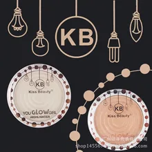 Рассыпчатая Банановая пудра, натуральный тональный крем, отбеливающий хайлайтер, минеральная пудра, гладкая Прозрачная основа для макияжа, 2 цвета