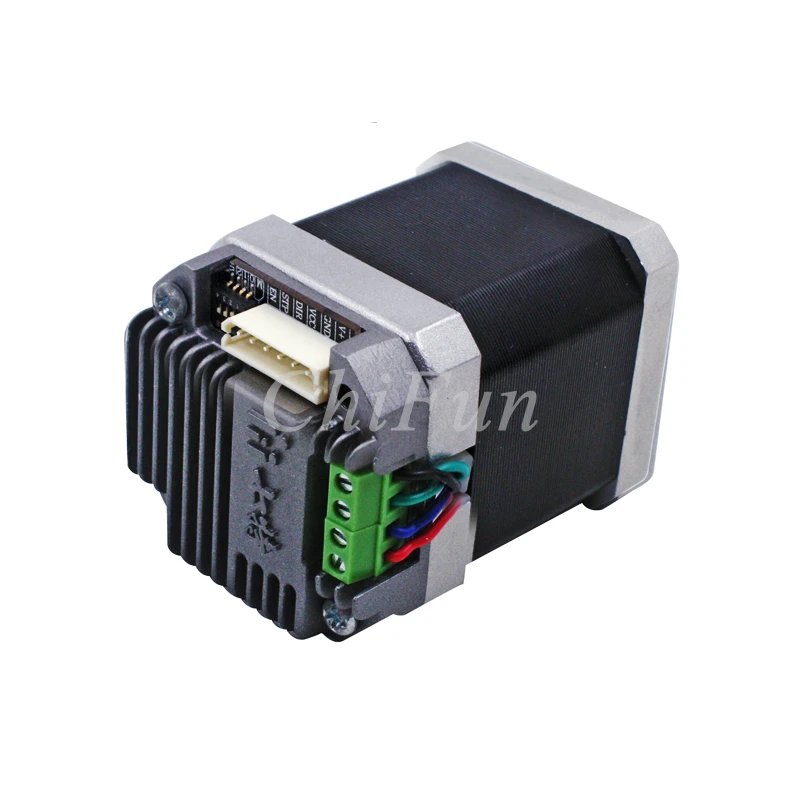 

Freeshipping Type 57 torque 12kg.cm stepper motor driver, one machine 128 subdivision 12-36V 3A PLC controller