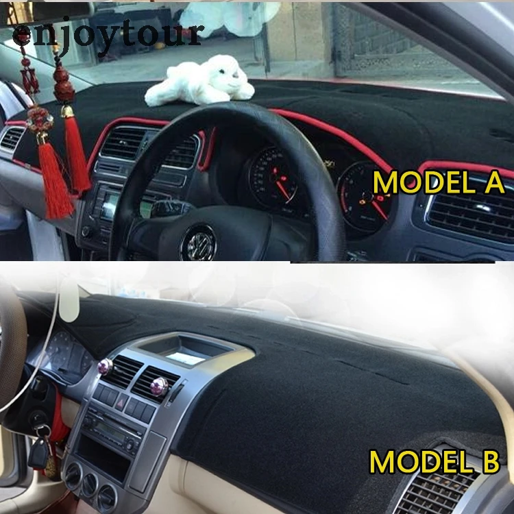 Для VW Volkswagen Polo Vento Ameo Mk5 mk4 2002 2017 чехлы для стайлинга автомобиля коврик приборной