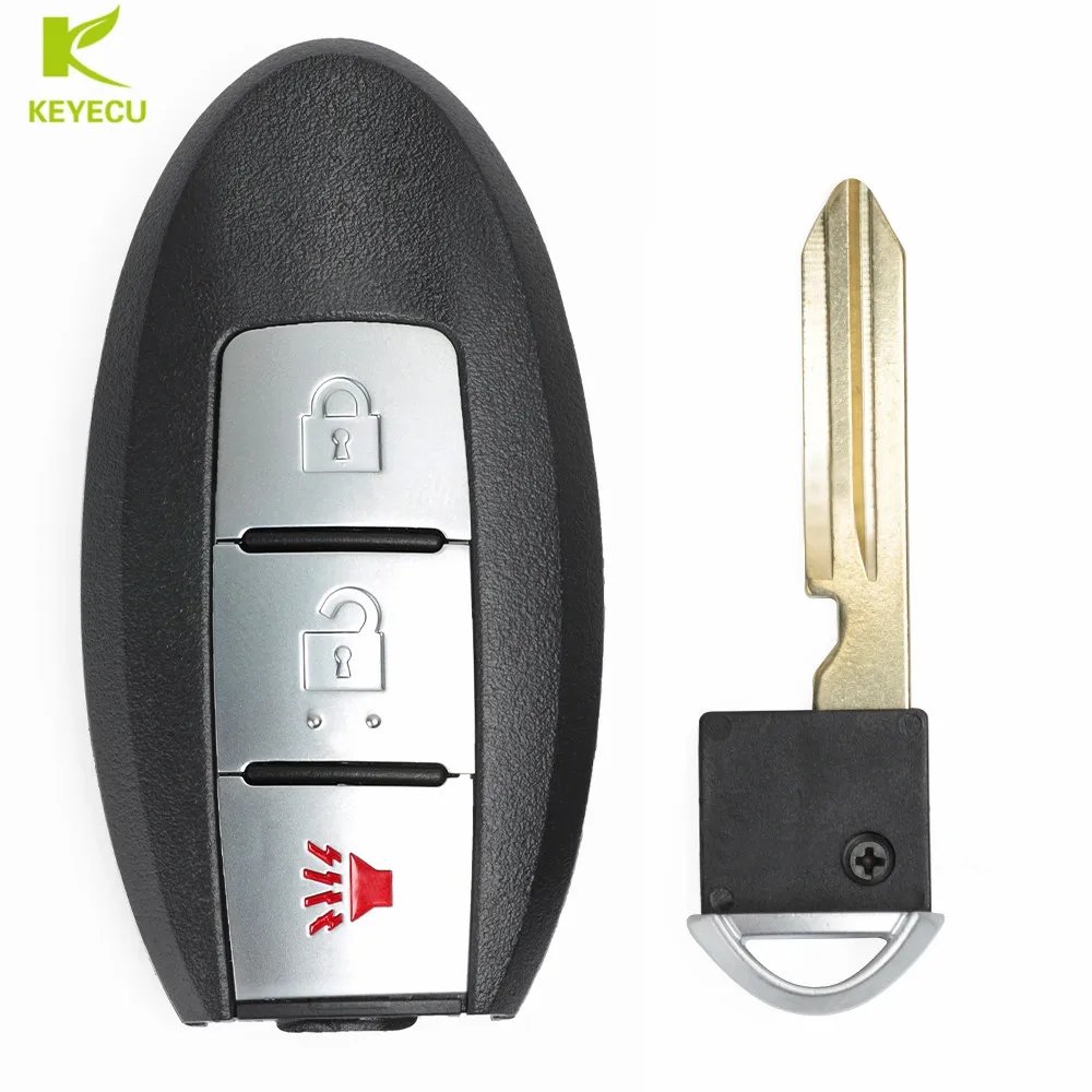 Запасная деталь KEYECU 3 кнопки 315 МГц чип ID46 для Infiniti FX35 FX45 CWTWBU619 2005 2008|Ключ от авто| |