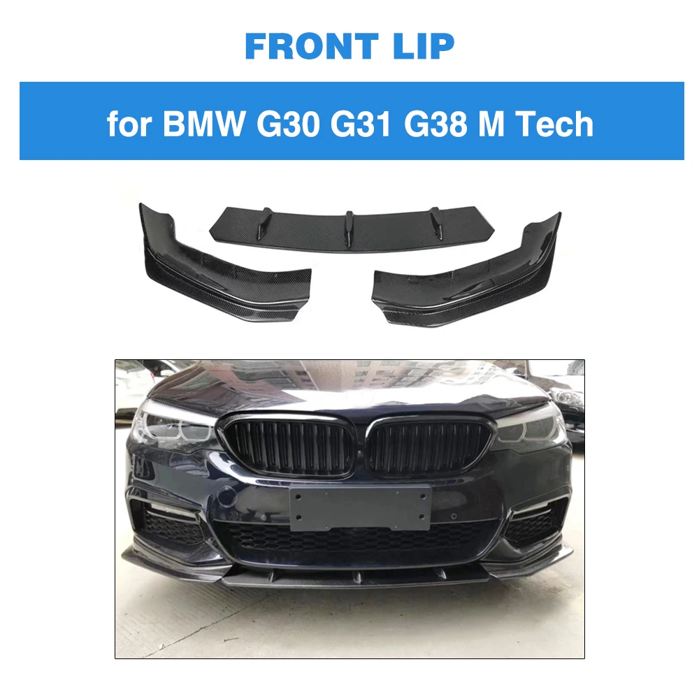 Передний бампер для BMW 5 серии G30 G38 M Sport 2017 - 2019 из углеродного волокна | Автомобили
