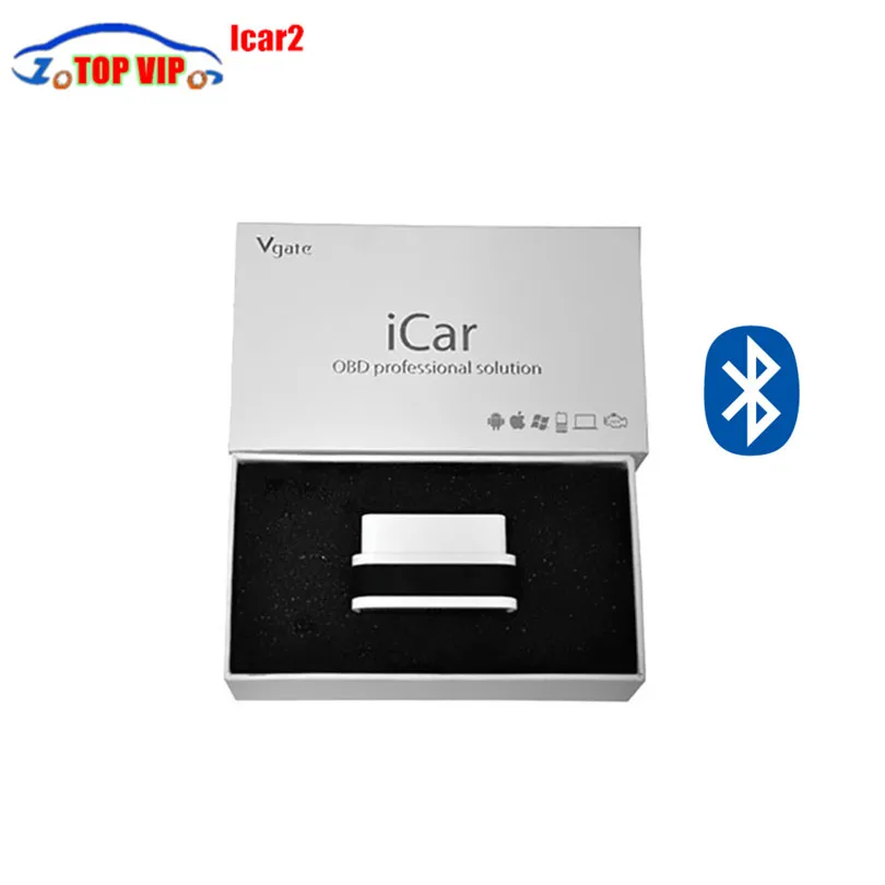 

New Arrival 10pcs/LOT Vgate iCar2 Bluetooth/WIFI OBD Scanner iCar 2 elm327 Bluetooth Diagnostic Interface with Free Shipping