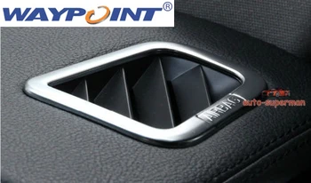 

Matt chrome DASHBOARD AC Air Vent Trim cover For Land rover LR4 Discovery 4