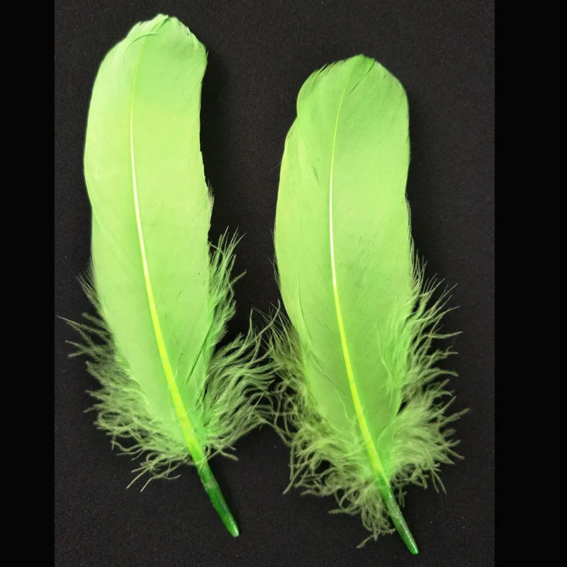 Cena 500 sztuk gęsie pióra Home Celebrity Decoration15 20 cm 6 8 Cal akcesoria ślubne dekoracje pióra