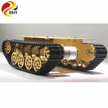 DOIT TS100 демпфирующий баланс Робот Танк шасси с подвеской колеса DIY RC игрушка