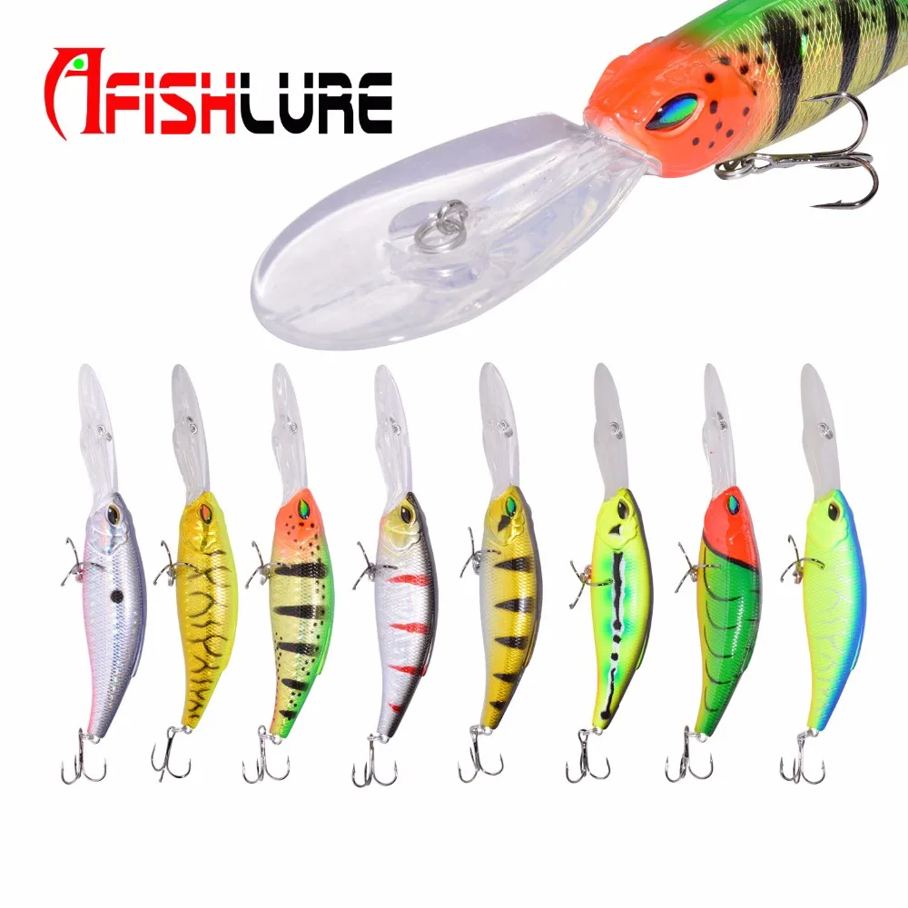 Caliente Trolling cebo 17g/130mm Pesca señuelo de Pesca Wobblers cebos peces cebo duro Iscas Artificiais de Pesca ruso Minnow