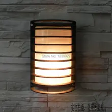 Водонепроницаемый напольный светильник балкон лампа моды Современные Входные проходу огни лестницы Светильник Бра освещения ванной комнаты