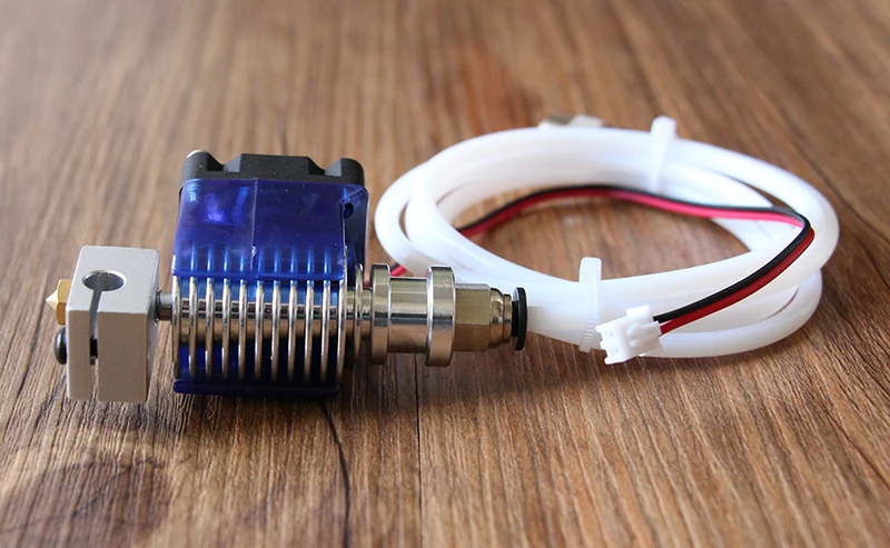3d de Longa Hotend com 3010 Ventilador para 1.75 Bocal + v6 Impressora Distância J-head 3.0mm Bowden Extrude 0.4 Bloco Kit v6 - 6 Computador e Escritório