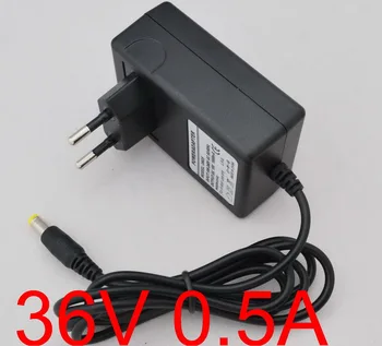 

100PCS 36V 500mA AC 100V-240V Converter Adapter DC 36V 0.5A Power Supply DC plug 5.5mm x2.1-2.5mm EU plug
