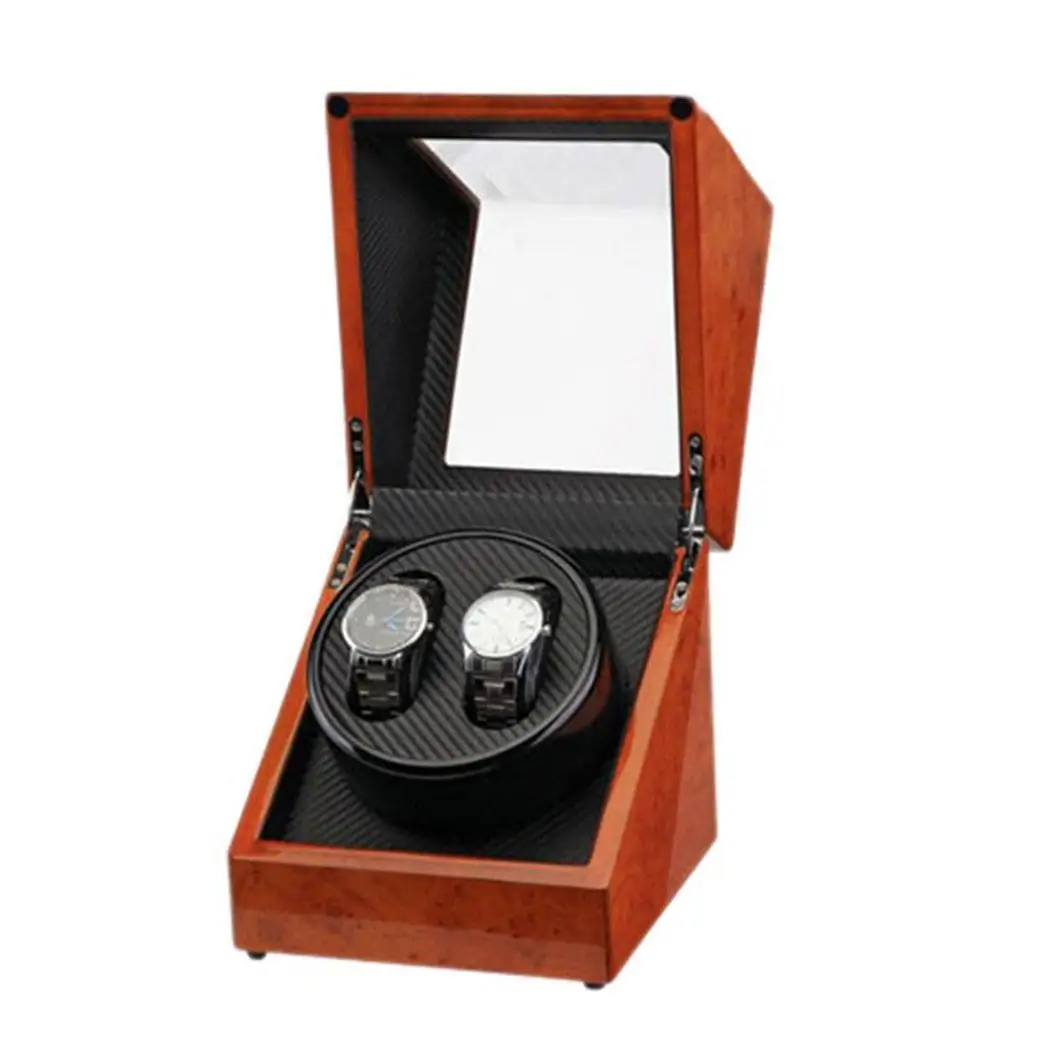 

2+0 Watch Box Stirrer Automatic Mechanical Watch Motor Shaker Winder Boxes Display Holder Watches Box