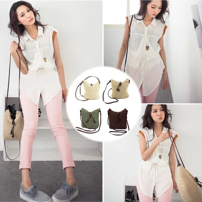 جديد أزياء المرأة الكتف أكياس القش الصيف شاطئ حقيبة نسج Crossbody أكياس السفر سيدة حقيبة حقائب موهير دي ماركا famosa 2018 جديد أزياء المرأة الكتف أكياس القش الصيف شاطئ حقيبة نسج Crossbody أكياس السفر سيدة حقيبة حقائب موهير دي ماركا famosa 2018