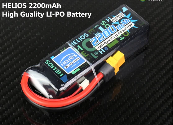 

HELIOS 2200mAh 4S/14.8V/ 25C 35C 45C 55C Battery Fit 450 Helicopter Fixed wing