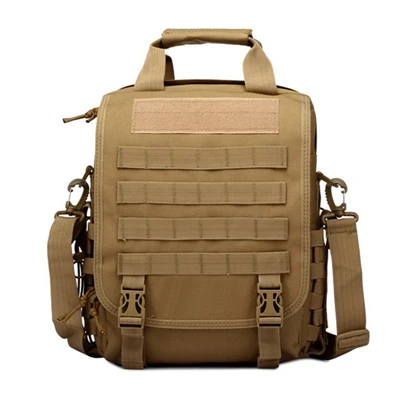 Тактическая охотничья 14 ''сумка для ноутбука, мужской рюкзак, рюкзак для кемпинга, походов, треккинга, сумка на плечо, армейский военный рюкзак для страйкбола США ACU - Цвет: tan