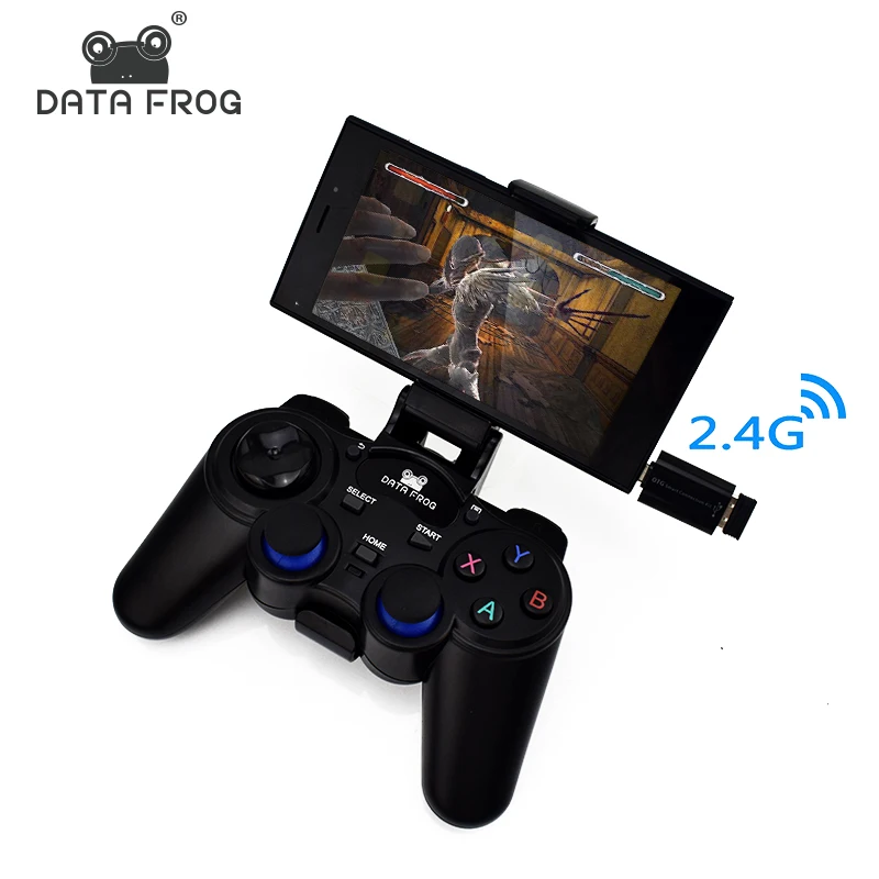 Data Frog Android Controller 2.4 G Wireless Gamepad Universal Joystick For Android Smart Phone For PC Tablet Joysticks