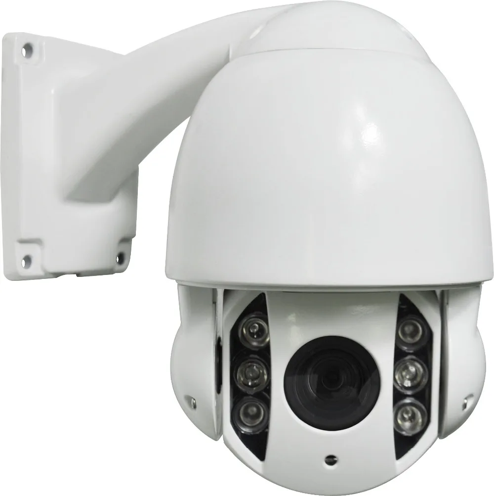 CCDCAM мини 4 дюйма 1080P средняя скорость PTZ купольная ip камера 2MP 10X оптический зум