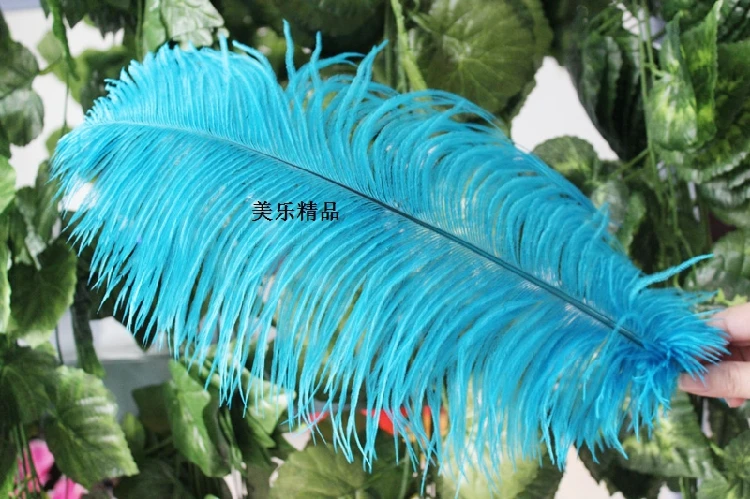 

40-45cm 16-18inch turquoise blue ostrich feathers ostrich plumage wedding centerpieces 10pcs/lot