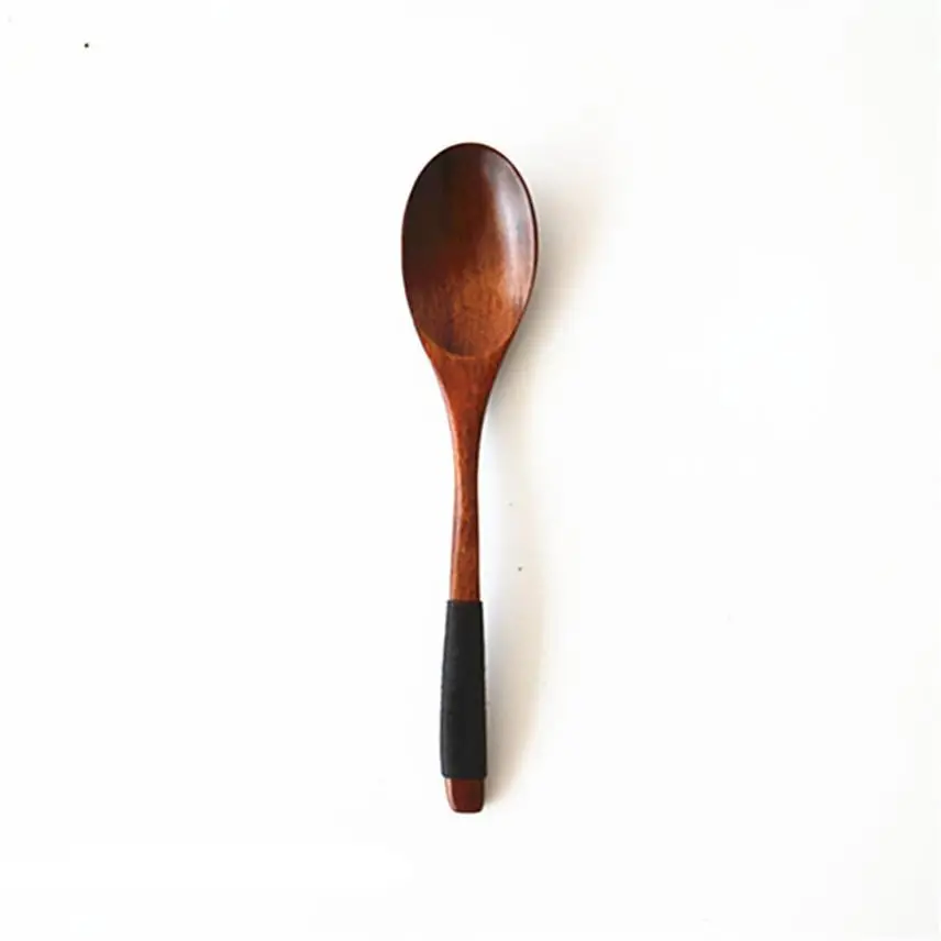 Children Healthy Baby Kids Food FeedingNatural Log Round Lipstick Rat Tail Small Wooden Spoon Soup Teaspoon Spoon Children Healthy Baby Kids Food FeedingNatural Log Round Lipstick Rat Tail Small Wooden Spoon Soup Teaspoon Spoon