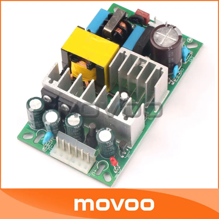 5 PCS/LOT DIY isolated Power Supply AC 90240V 110V to DC 12V 5A 60W