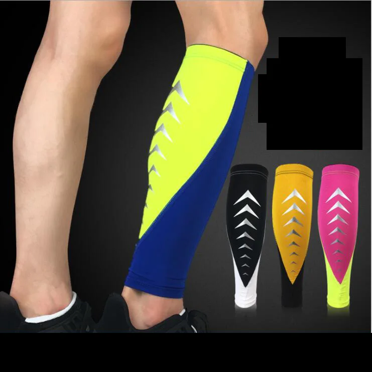 2pcs ZARSIA Reflective hiking running shin guard calf sleeves sport