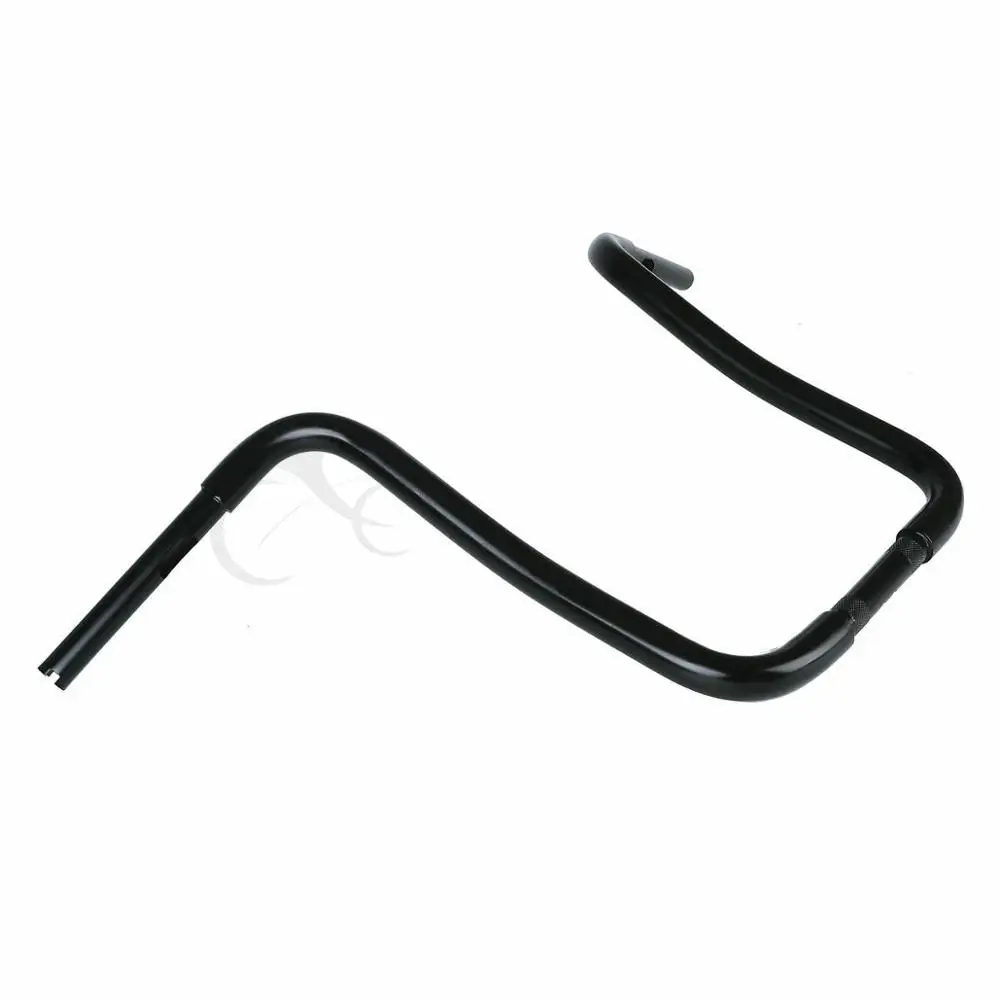 Руль для Harley Sportster Iron XL 883 1200 FXST FLST черный 18 &quotRise Ape 1 1/4&quot|Накладки и декоративные