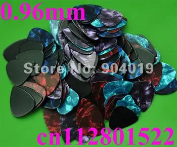 

Lots of 20 pcs new heavy 0.96mm blank guitar picks assorted colors