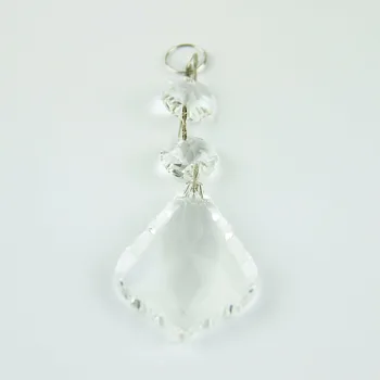 

50mm Maple With 2pcs 14mm Octagonal Beads With 3 Chromium Rice Buckle With 1 Chromium Iron Ring For Bar DIY New Arrival