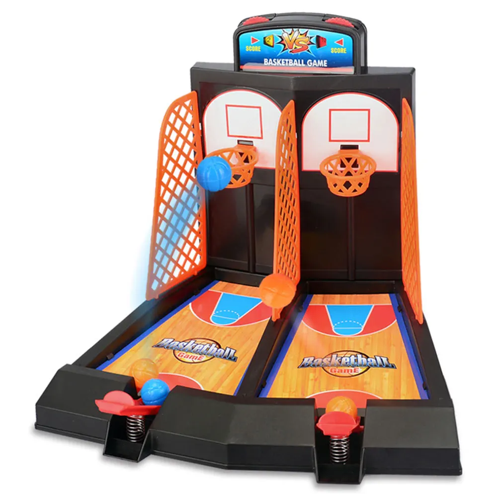 buy Multicolor Basketball Table Toy Mini Basketball Toy Beginning Ability Entertainment Shooting Stand Toy Creative Novelty