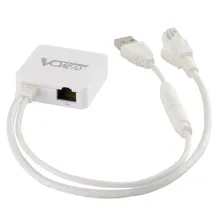VAR11N-300 Inalámbrico 300 Mbps Mini Red Router Wi-Fi Repetidor VONETS Wifi Puente Adaptador-Blanco