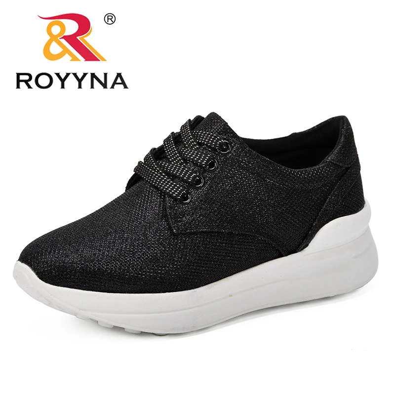 

ROYYNA 2019 Spring Autumn Tenis Feminino Mesh Breathable Ladies Footwear Women Flat Sneakers Casual Fashion Vulcanized Shoes