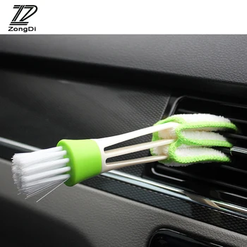 

ZD 1Pc Multi-functional Cleaning Brush Double-head For Ford focus 2 3 mk2 fiesta ranger Kia rio ceed Ssangyong Kyron accessories