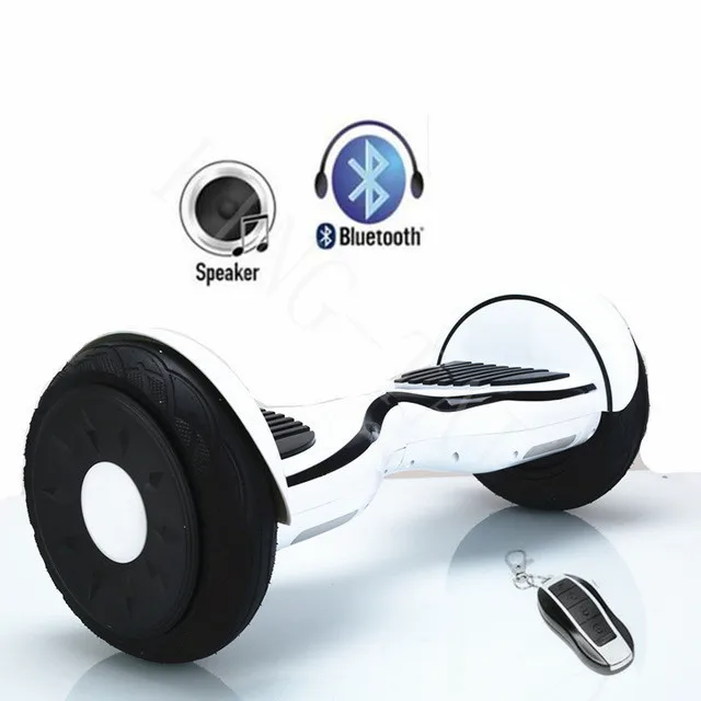 10 дюймовый двухколесный скутер с Bluetooth самобалансирующиеся электрические