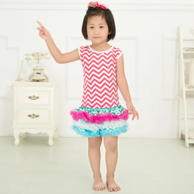 Girls cotton pettiskirts tutu summer Korean children dress miniskirt
