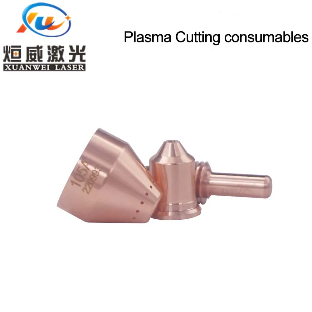 High Quality105A High Quality Plasma Cutting Nozzle Tips consumables Factory Wholesale
