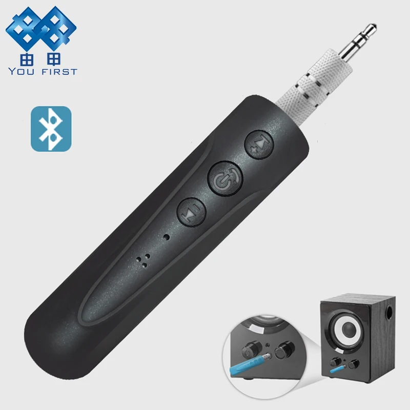 

YOU FIRST USB Bluetooth Receiver 3.5mm Receptor Bluetooth Adapter Bluetooth AUX 3.5mm For Xiaomi iPhone Huawei Honor