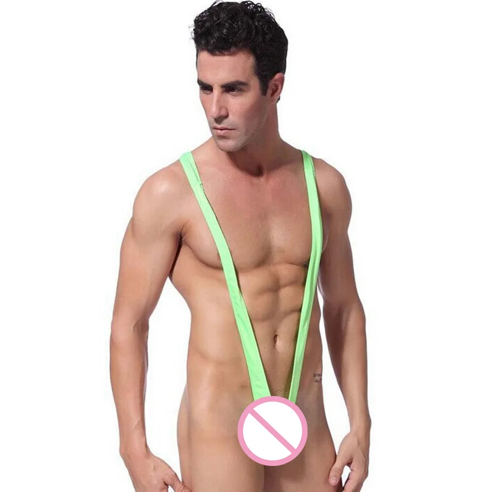 Очаровательные мужские сексуальные Mankini пляжные купальные стринги на подтяжках