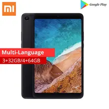 Xiaomi mi Pad 4 mi Pad 4 планшет 8 дюймов 32 ГБ/64 Гб 1920x1200 FHD 13.0MP+ 5.0MP AI Face ID Android 8,0 планшет type-C
