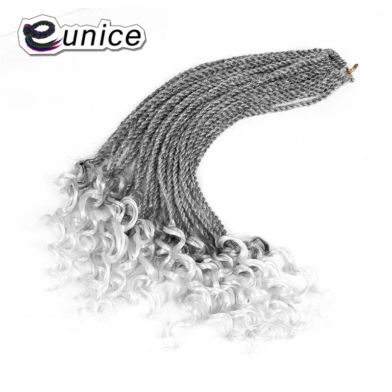 Curly Senegalese Twist Crochet Braiding Synthetic Hair Extension (39)