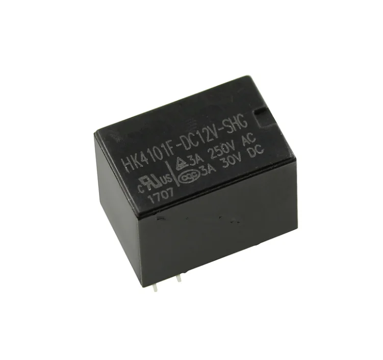

10PCS Relay HK4101F-DC12V-SHG DC12V 3A 250VAC 5PIN