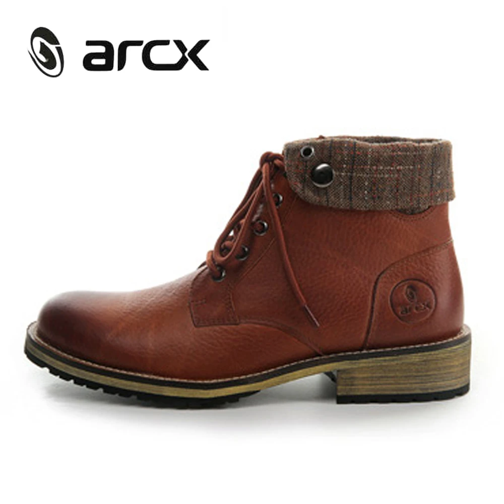 Мужские мотоциклетные ботинки ARCX повседневные для езды на мотоцикле с