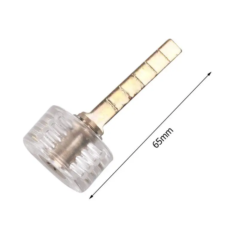 Прозрачный видимый замок Cutaway с 2 Ключи Слесарные Инструменты Наборы
