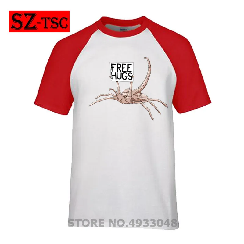 Чужой Скорпион Beg Free Hugs Футболка Мужская Супер Saiyan s сын Новый 2019 Лето Топы Camiseta