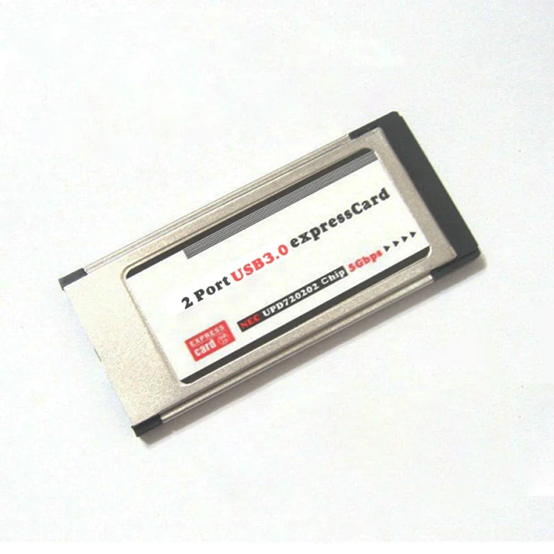 Высокоскоростной 2 портовый Скрытый внутри USB 3 0 Usb3.0 до Expresscard 34 мм адаптер для