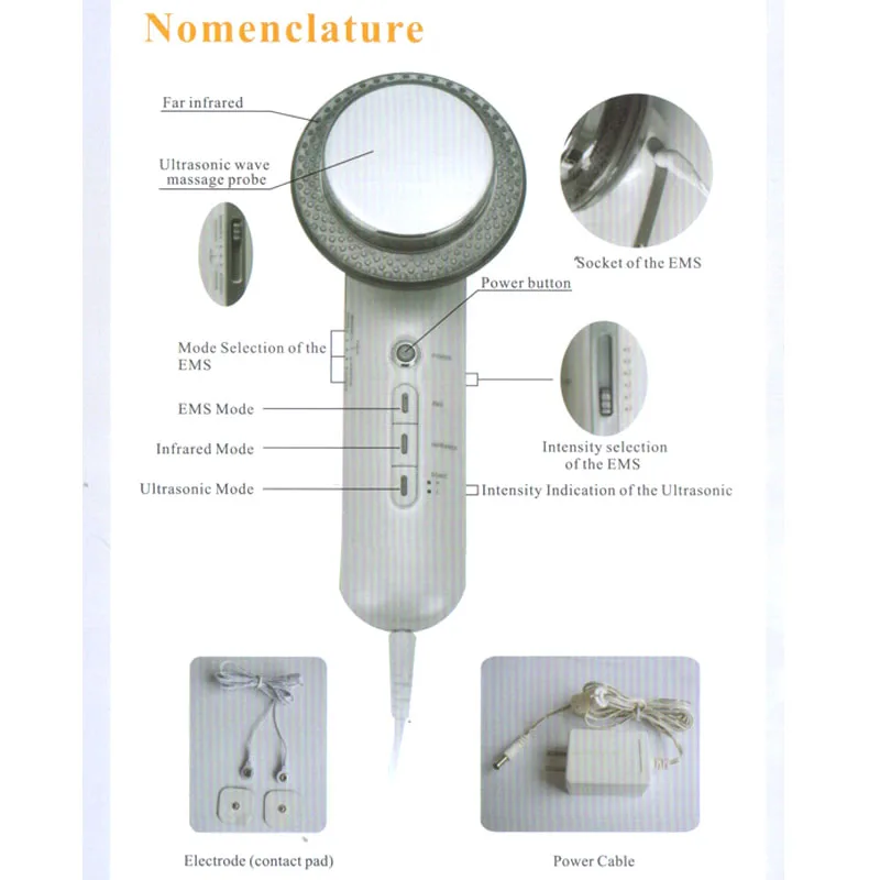 EMS ultrasonic weight loss -